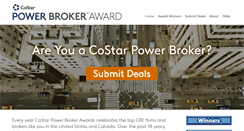 Desktop Screenshot of costarpowerbrokers.com