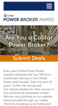 Mobile Screenshot of costarpowerbrokers.com